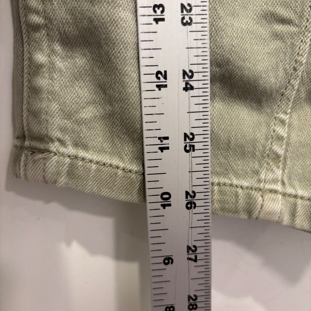 Pilcro and the Letterpress The Breaker Jeans Sage Green Wide Leg 30 - Picture 7 of 8